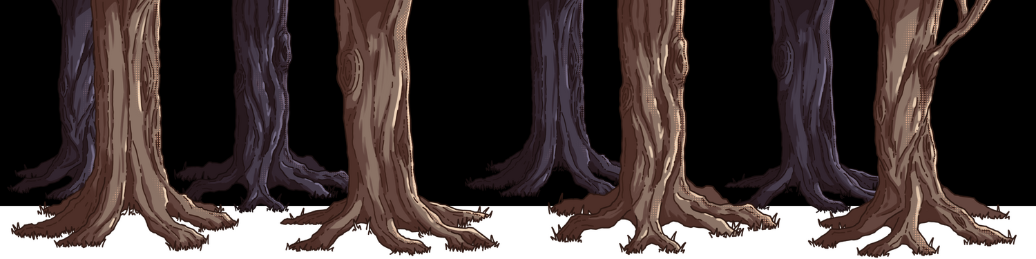 Forest backdrop